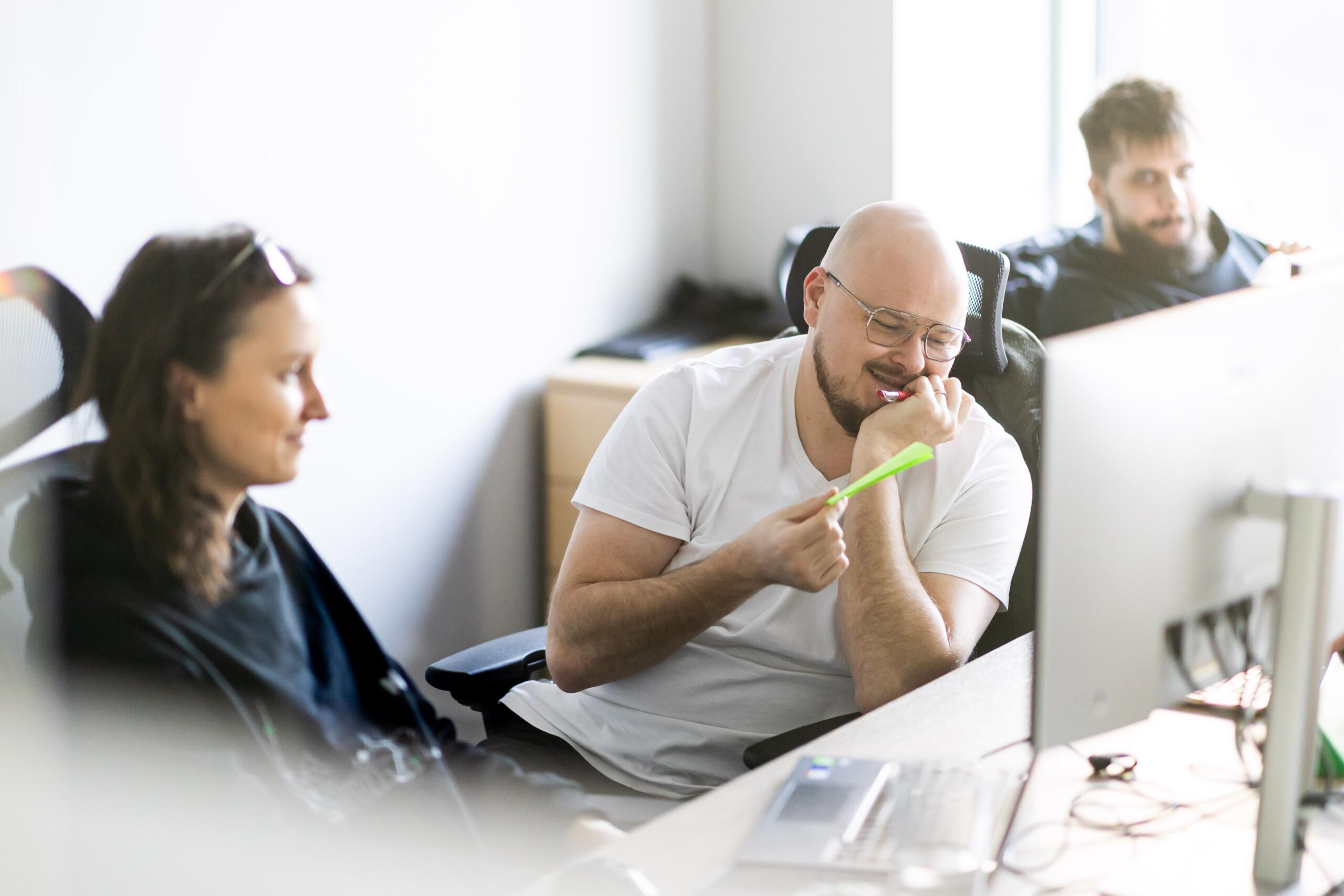 People in the office