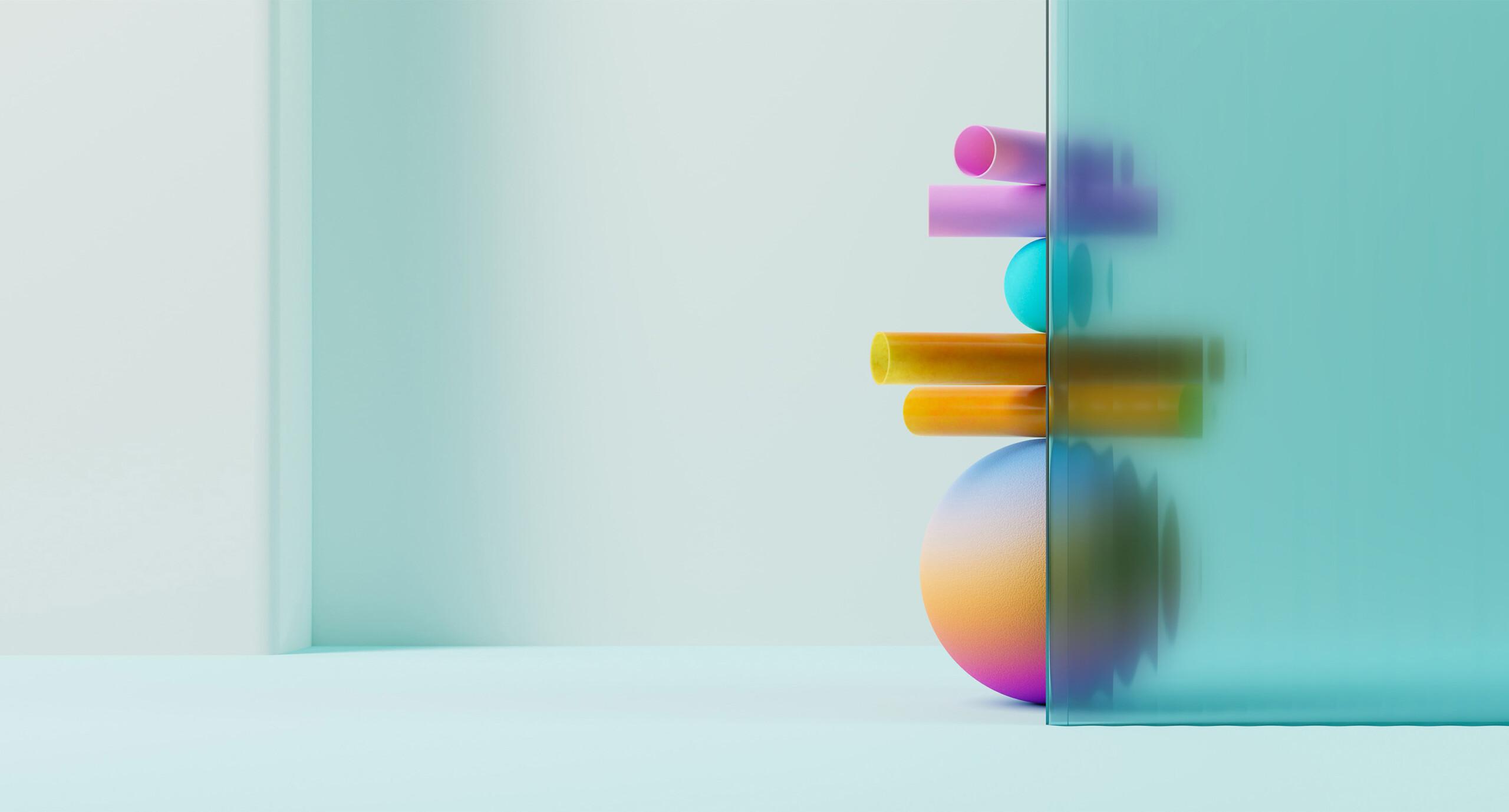 Abstract geometric shapes