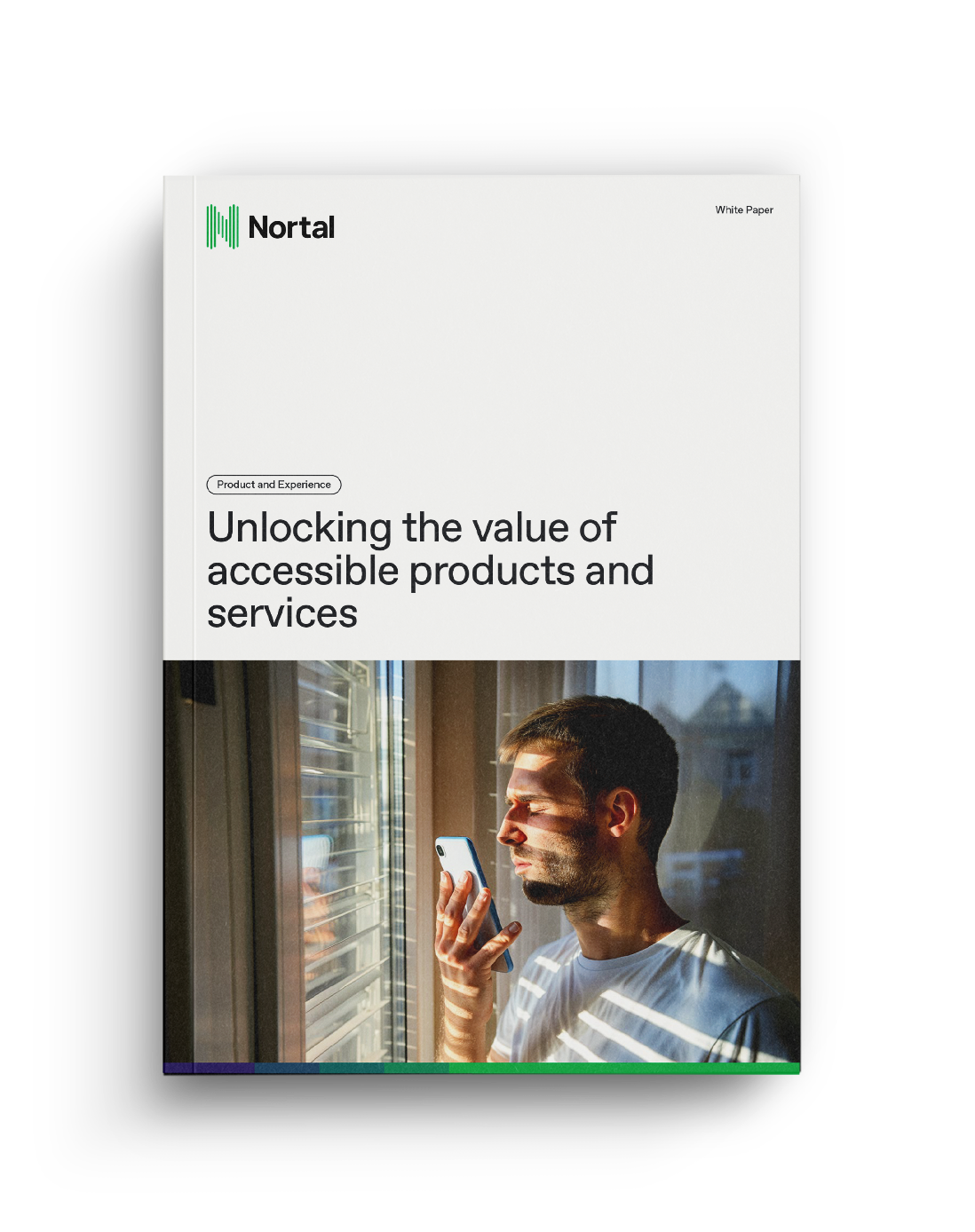 Booklet mockup of White Paper